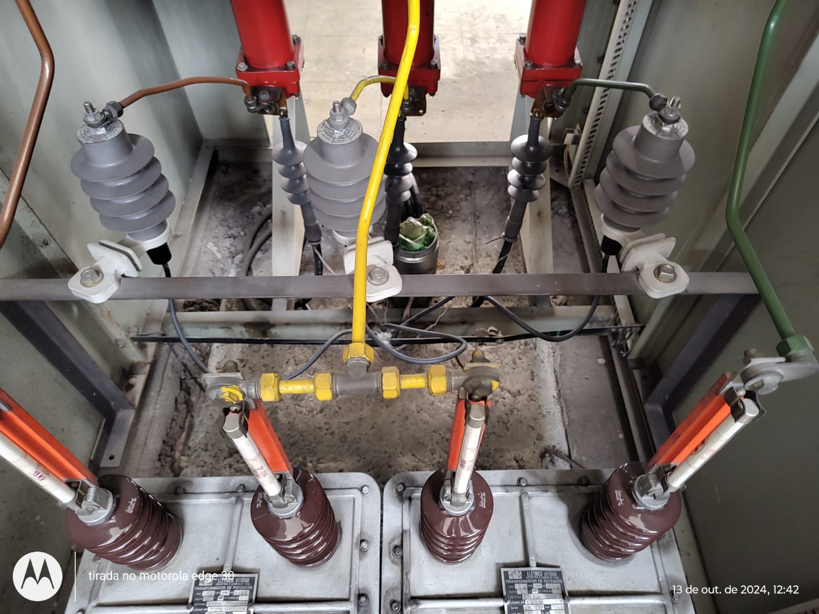 Painel de comando e proteção industrial